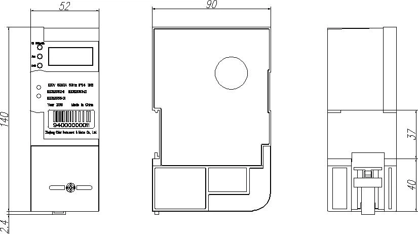 Meter Dimensions