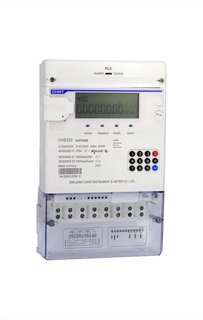 Three Phase Smart Meter With Keypad